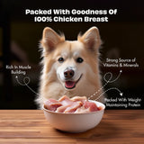 Pawfect Nature's Feast Freeze Dried Dog Treats Chicken Breast 200g