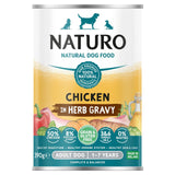 Naturo Dog - Adult Grain & Gluten Free Chicken In Herb Gravy 12x390g