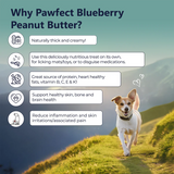 Pawfect Peanut Butter, Blueberry & Hempseeds 275g