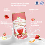 Pawfect Yogurt Melties Pre and Probiotic Dog Treats with Strawberry, Apple, Papaya & Burdock Root 38g