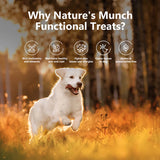 Pawfect Nature's Munch Freeze Dried Dog Treats Skin Care & Shine 75g