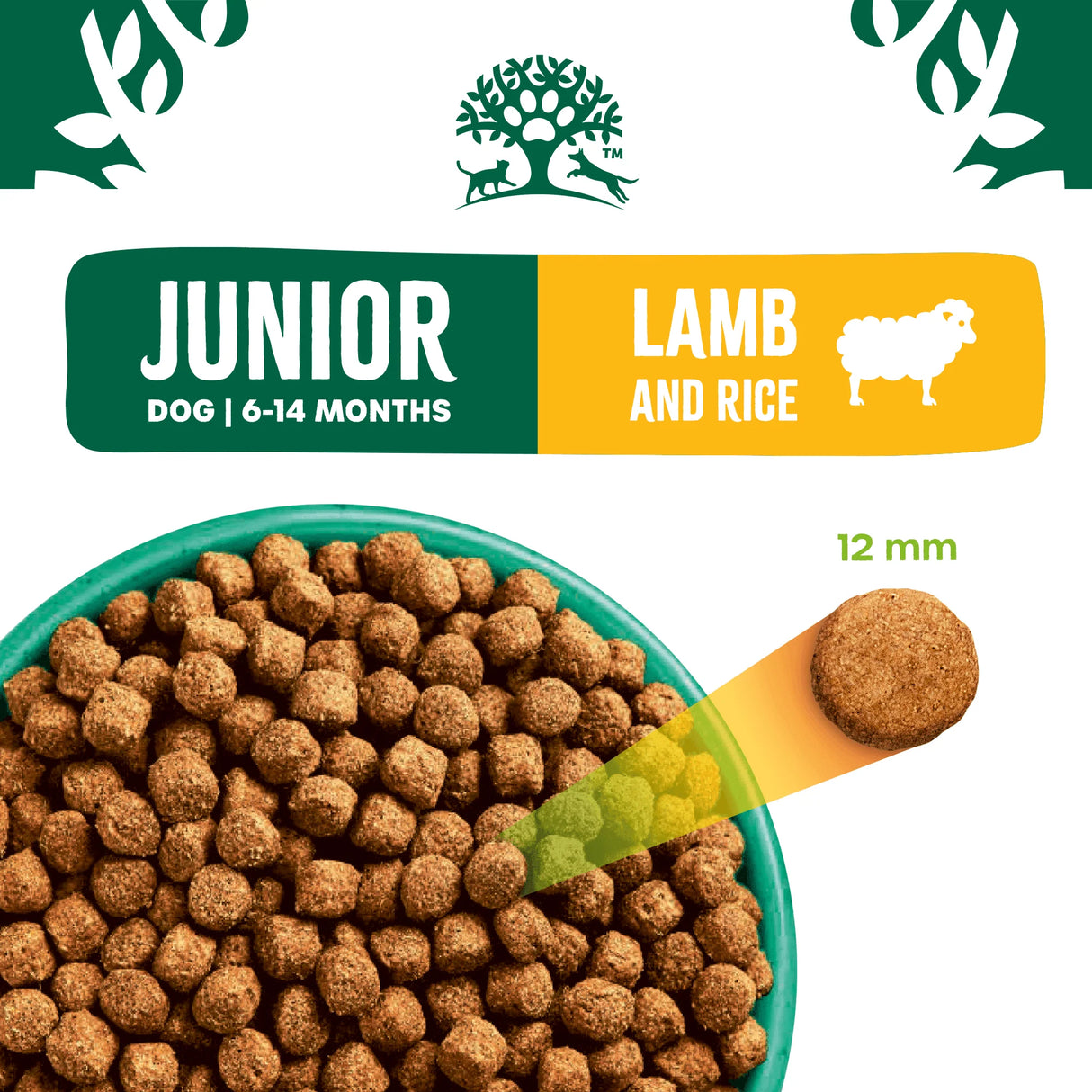 James Wellbeloved Junior - Lamb & Rice 2kg