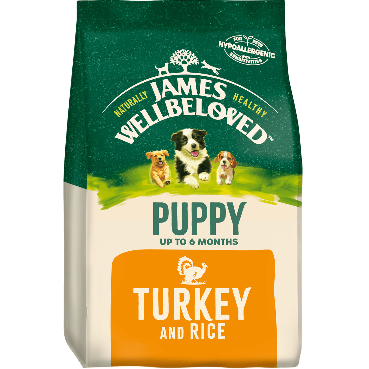 James Wellbeloved Puppy - Turkey & Rice 2kg