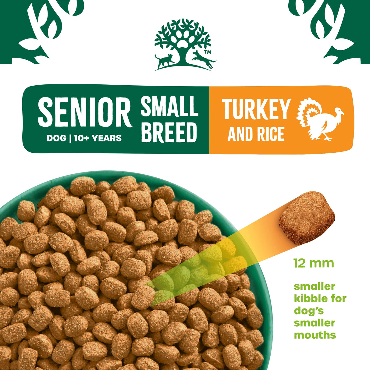 James Wellbeloved Dog - Senior Small Breed Turkey & Rice 1.5kg