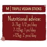 Garden Bites Triple Vegan Sticks Medium - single chew - 15cm