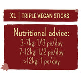 Garden Bites Triple Vegan Sticks XL - single chew - 25cm