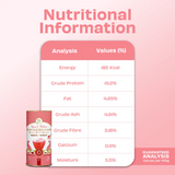 Pawfect Yogurt Melties Pre and Probiotic Dog Treats with Strawberry, Apple, Papaya & Burdock Root 38g