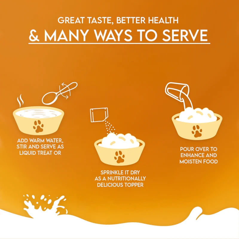 Pawfect Nature's Sip 100% Goats Milk With Pumpkin, Pumpkin Seeds, Apple & Cinnamon 120g