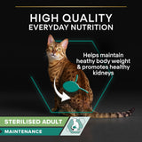 Pro Plan Cat - Adult Sterilised Maintenance Chicken In Gravy 10x85g