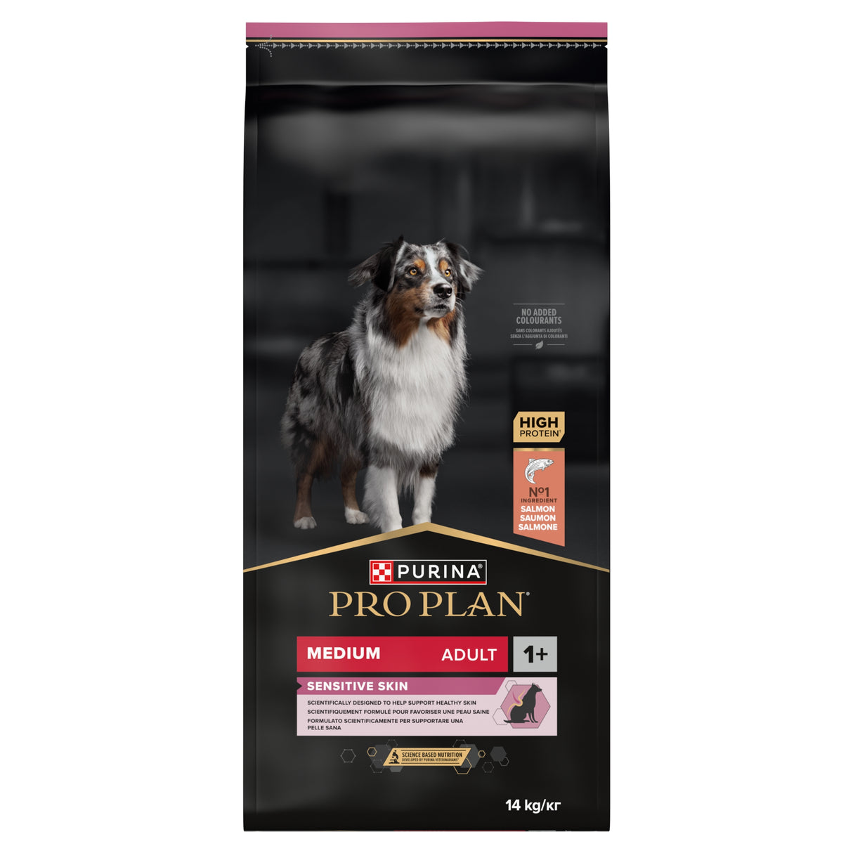 Pro Plan Dog - Adult Medium Sensitive Skin Salmon & Rice 14kg