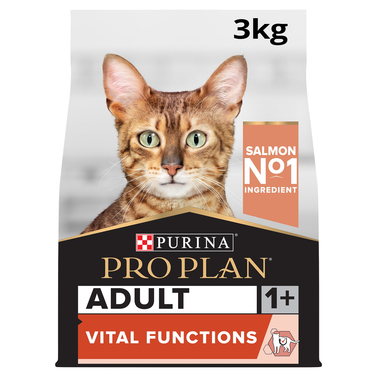 Pro Plan Cat - Adult Vital Functions Salmon & Rice 3kg