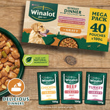 Winalot Sunday Dinner Pouches 40x100g