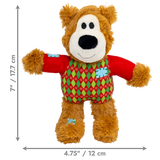 KONG Christmas Wild Knots Bear S/M