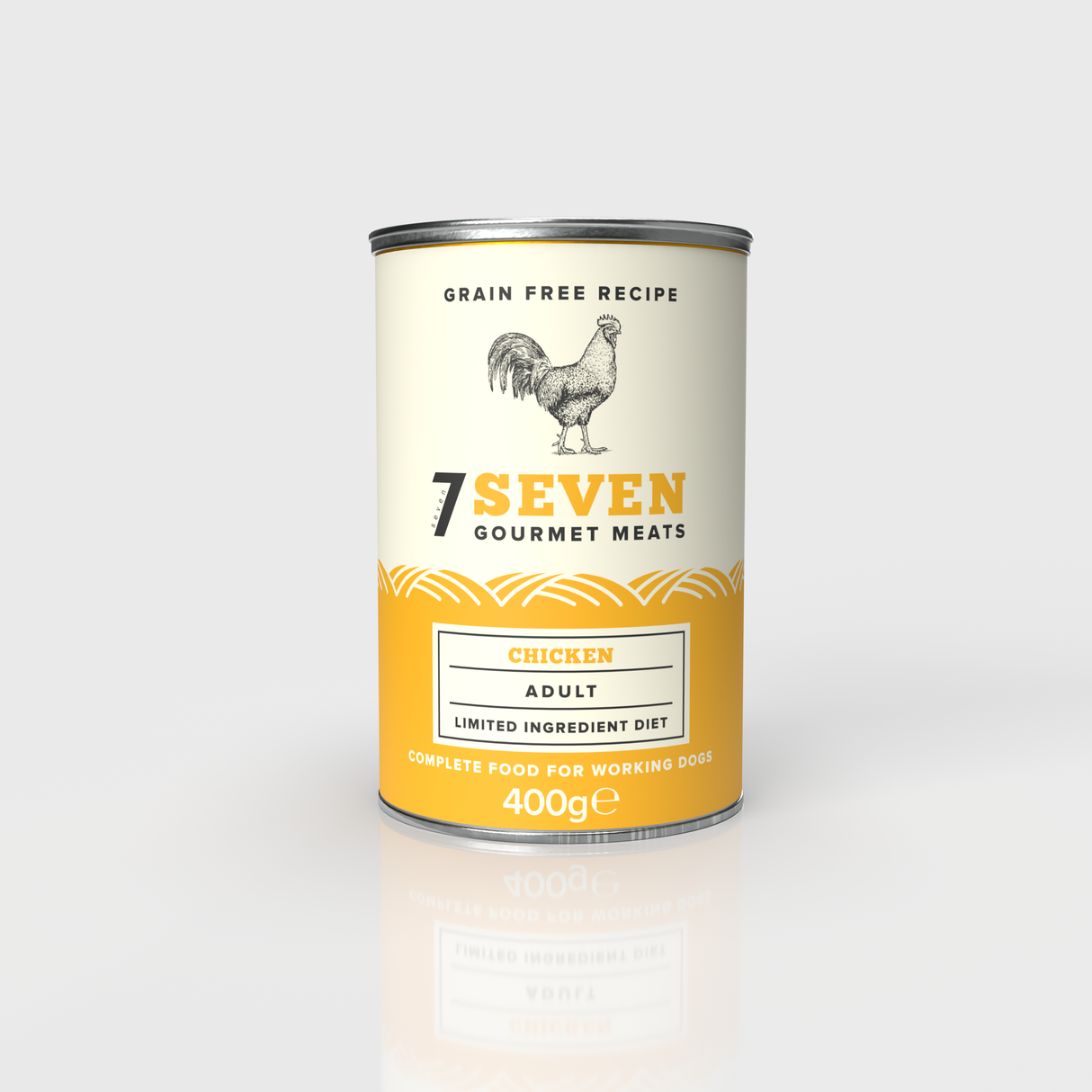 Seven Dog - Adult Chicken Grain Free Tins 6x400g