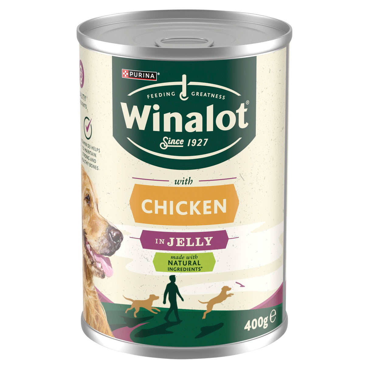 Winalot Tins Chicken In Jelly 12x400g