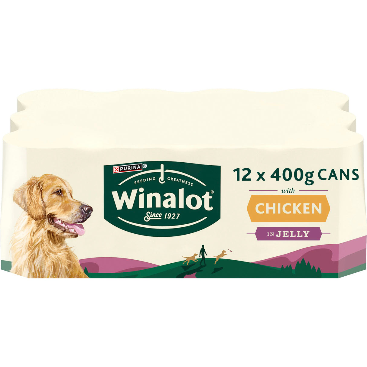 Winalot Tins Chicken In Jelly 12x400g