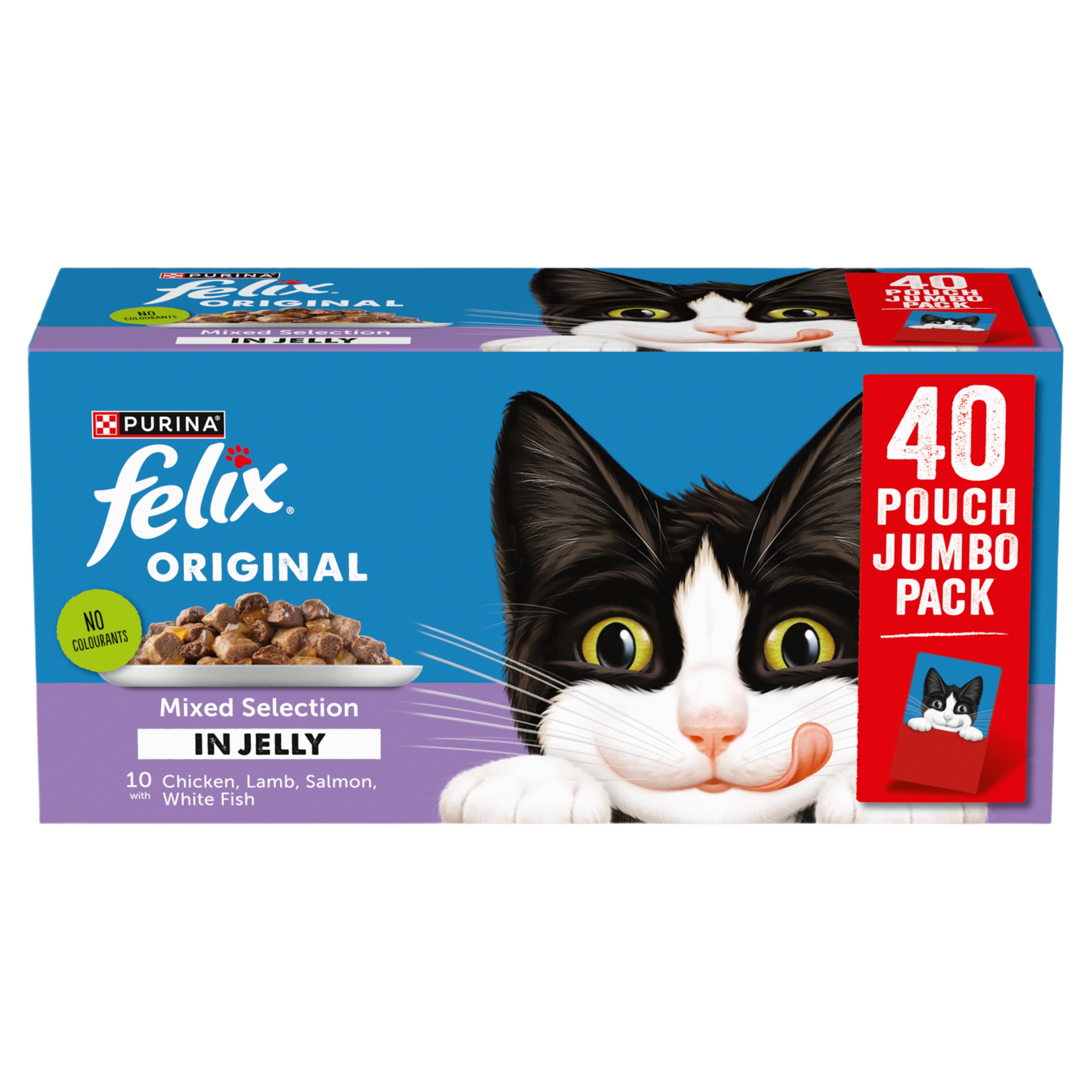 Felix Original Mixed Selection in Jelly Wet Cat Food (Chicken