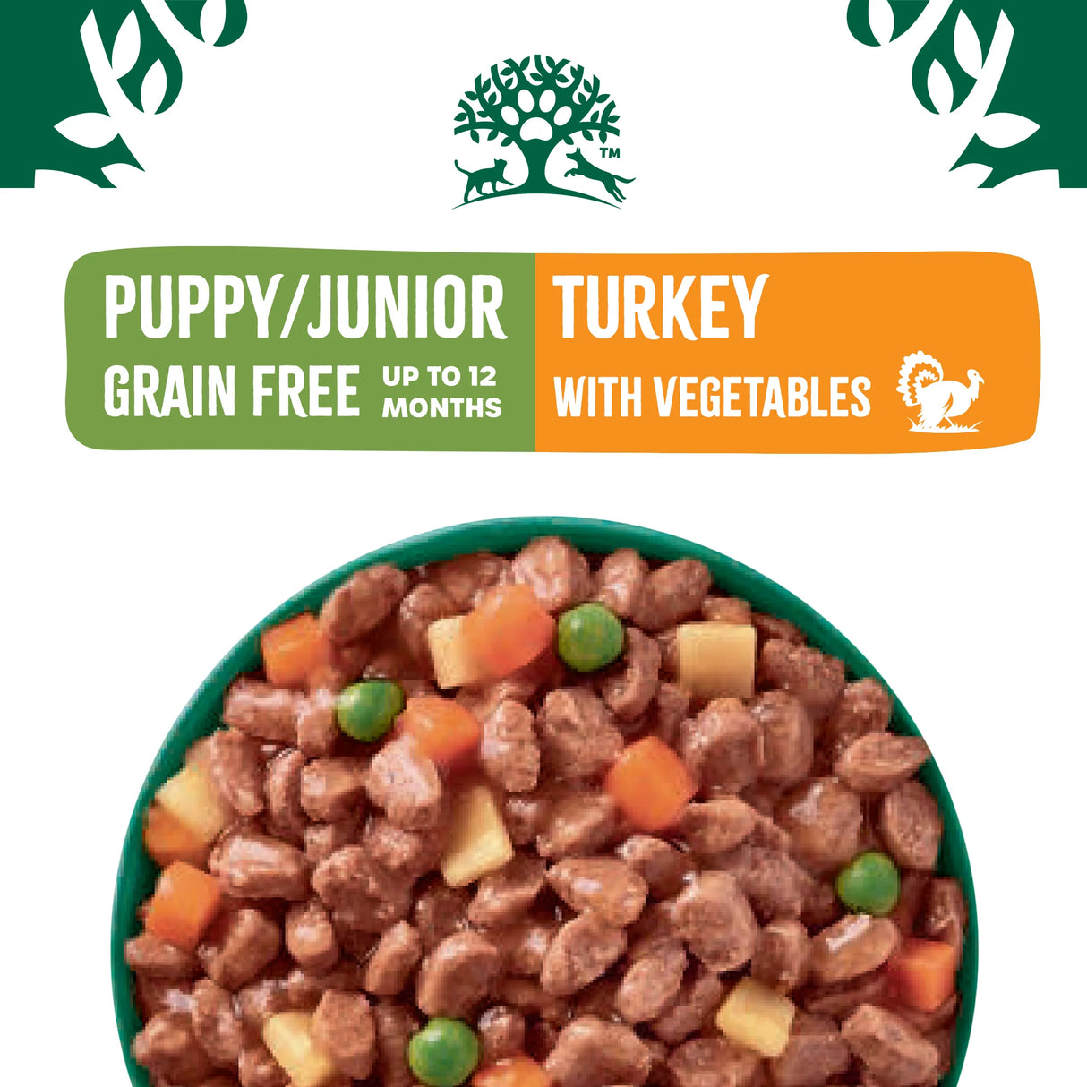 James Wellbeloved Puppy Junior - Grain Free Pouch Turkey 12x90g