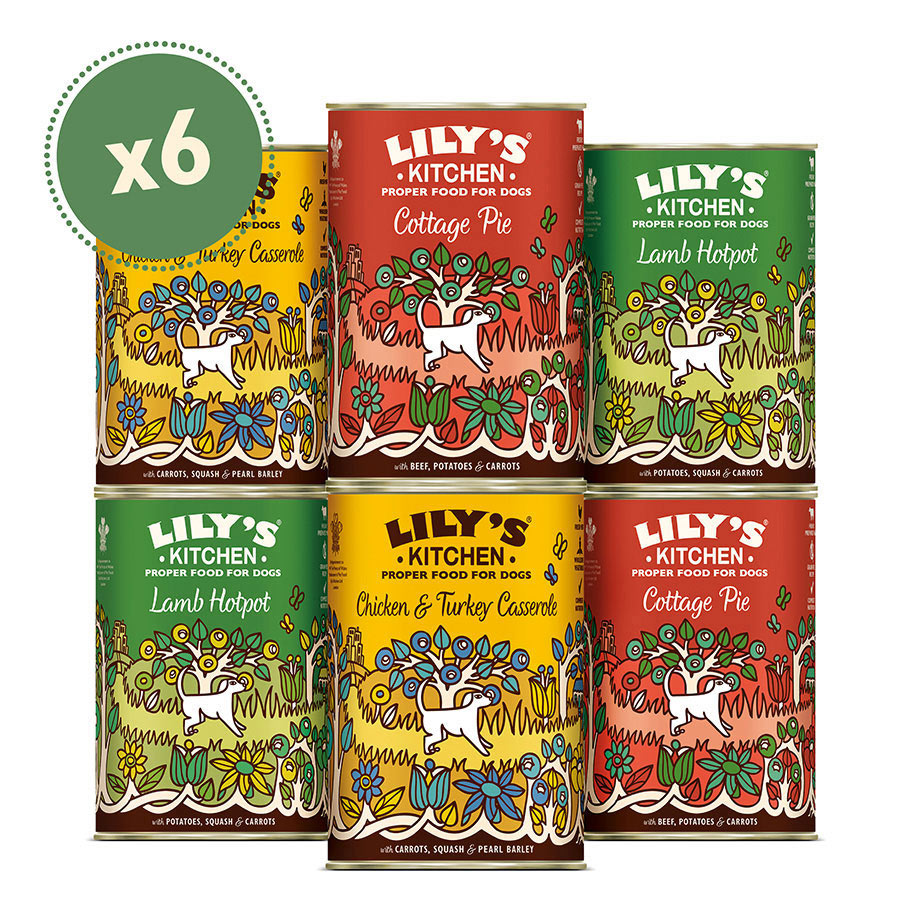 Lily's Kitchen Dog Classic Multipack 6 X 400g