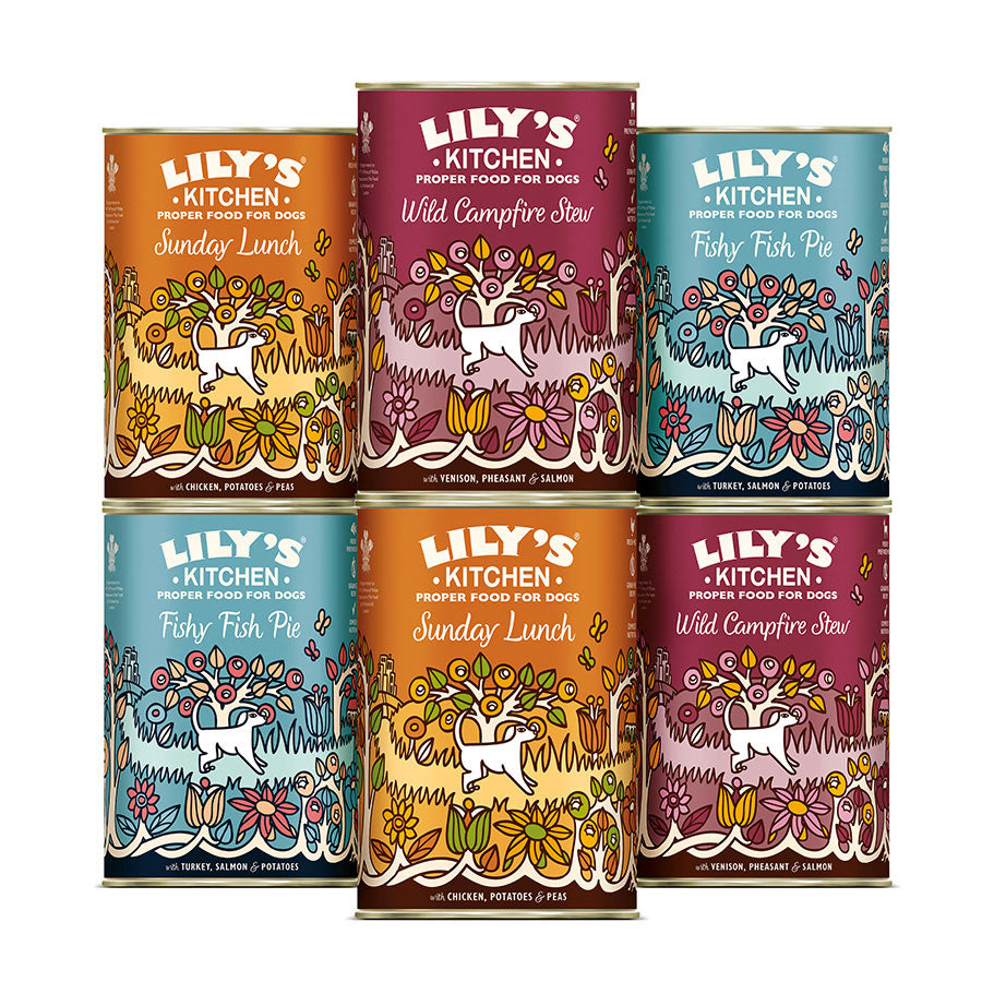 Lily's Kitchen Dog Grain Free Multipack 6 X 400g