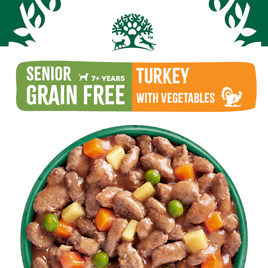 James Wellbeloved Dog - Senior Pouch Grain Free Turkey 12x90g