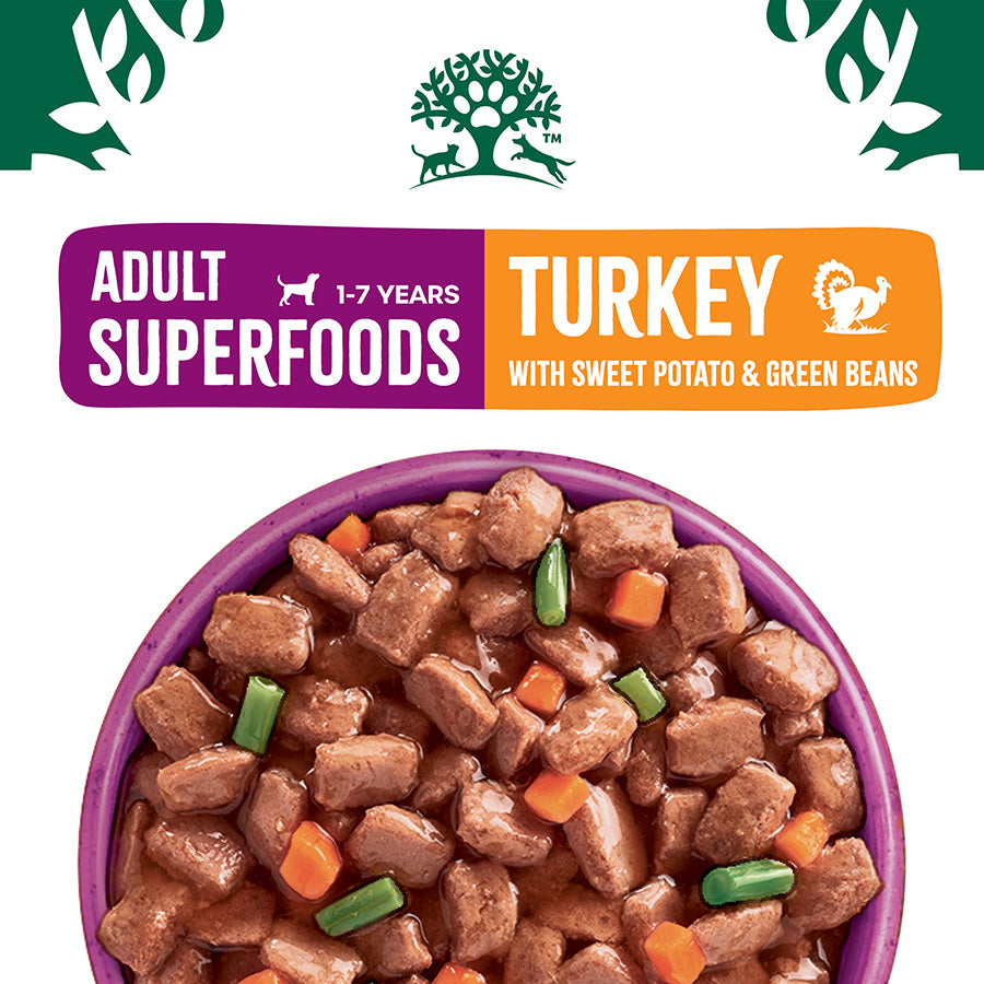 James Wellbeloved Dog - Adult Superfood Pouch Turkey 12x90g