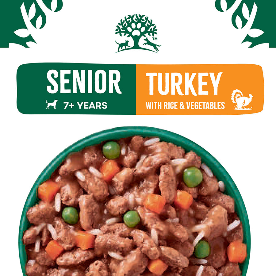 James Wellbeloved Dog - Senior Pouch Turkey With Rice 12x90g