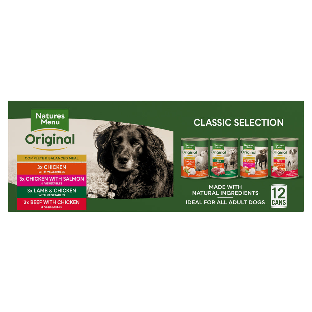 Natures Menu Dog - Original Classic Selection Can Multipack 12x400g