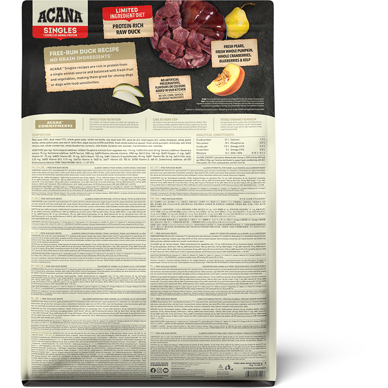 Acana Dog - Free Run Duck 2kg