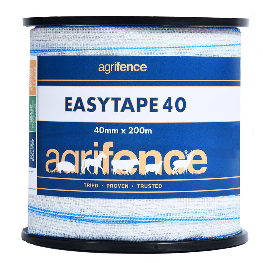 Agrifence Easytape 40 White 40mmX200m