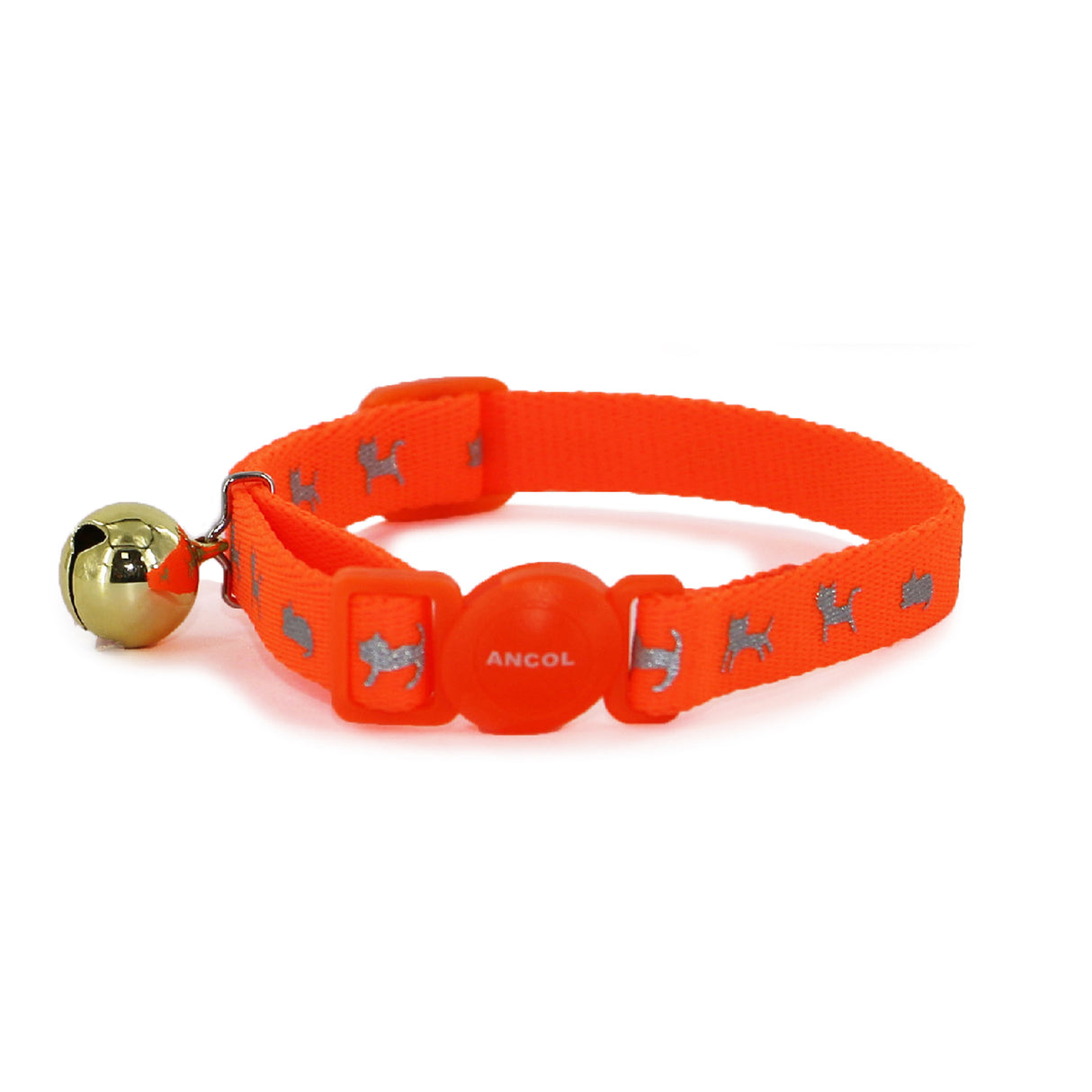 Ancol High Vis Cat Collar Orange