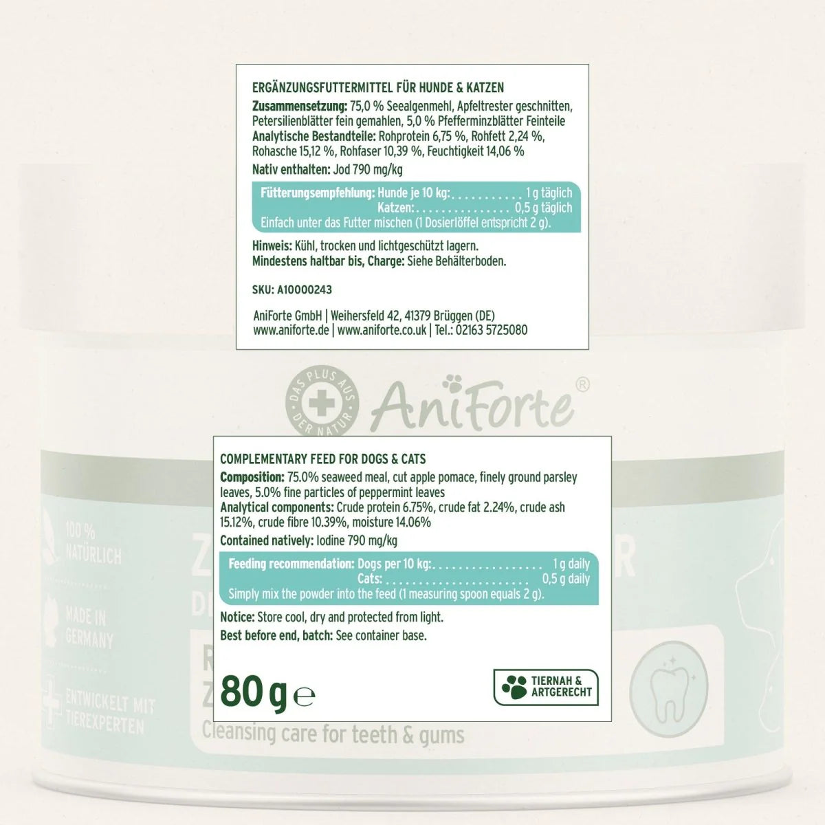 Aniforte Dental Powder 80g