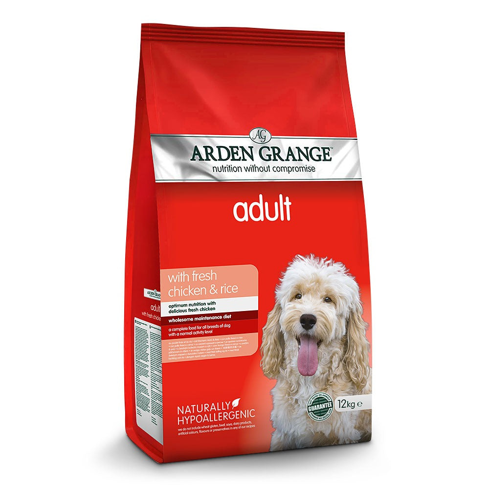 Arden Grange Dog - Adult Chicken & Rice 12kg