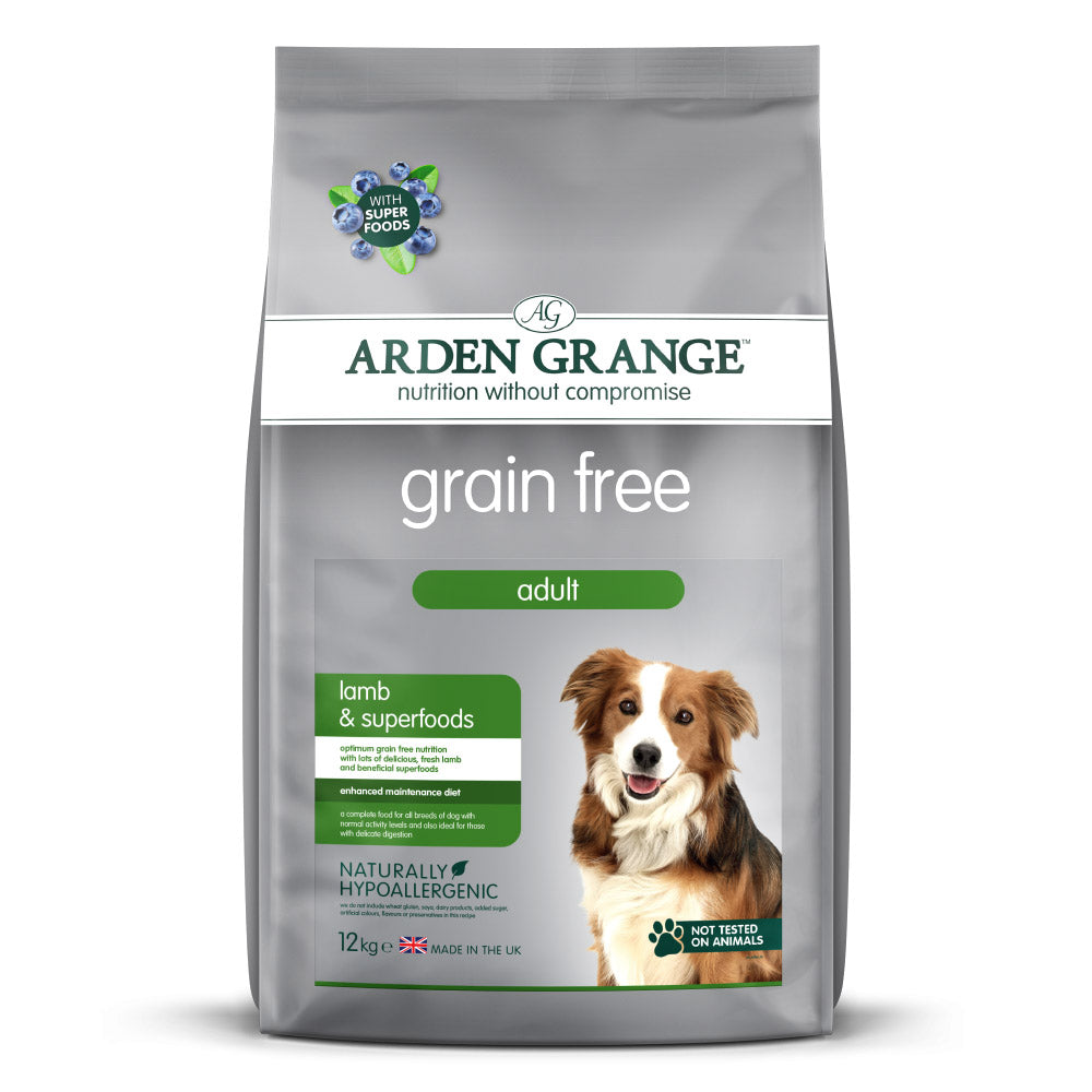 Arden Grange Dog - Adult Lamb & Superfood Grain Free 12kg