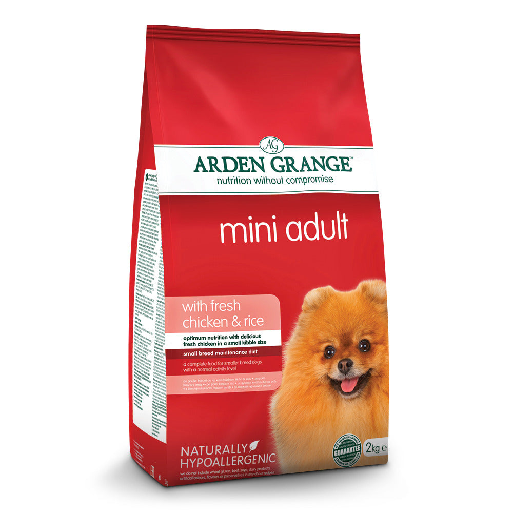 Arden Grange Dog - Adult Mini Breed Chicken & Rice 2kg