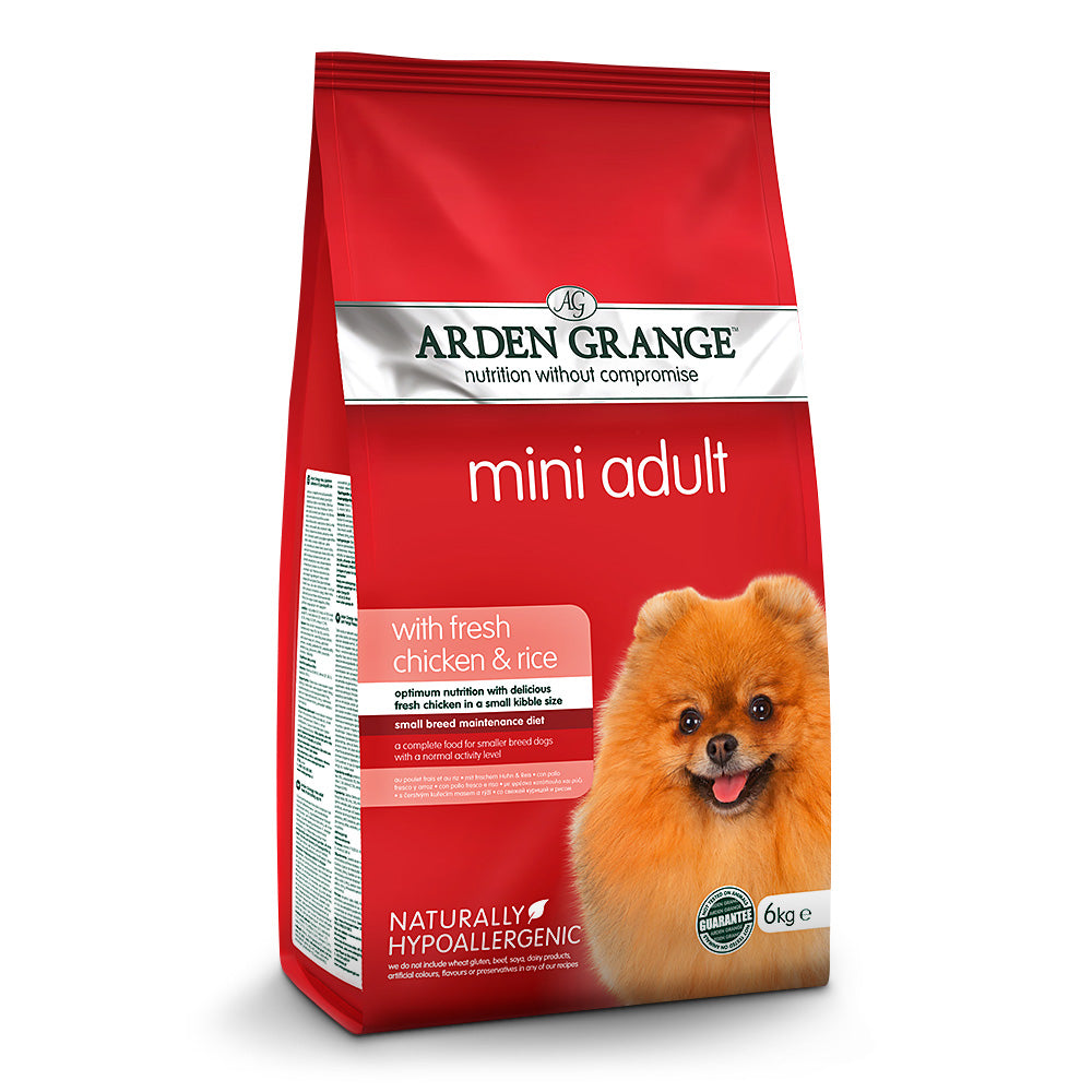 Arden Grange Dog - Adult Mini Breed Chicken & Rice 6kg