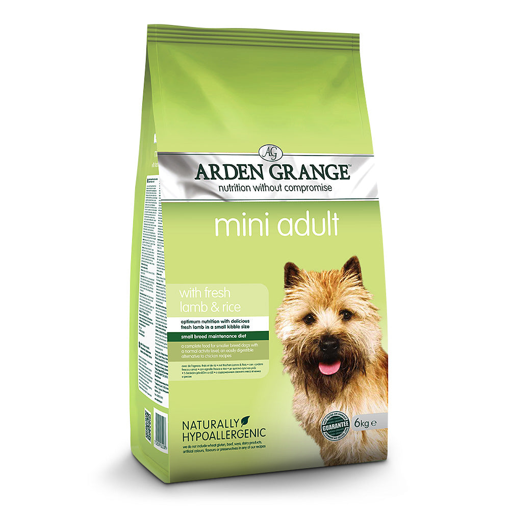 Arden Grange Dog - Adult Mini Breed Lamb & Rice 6kg