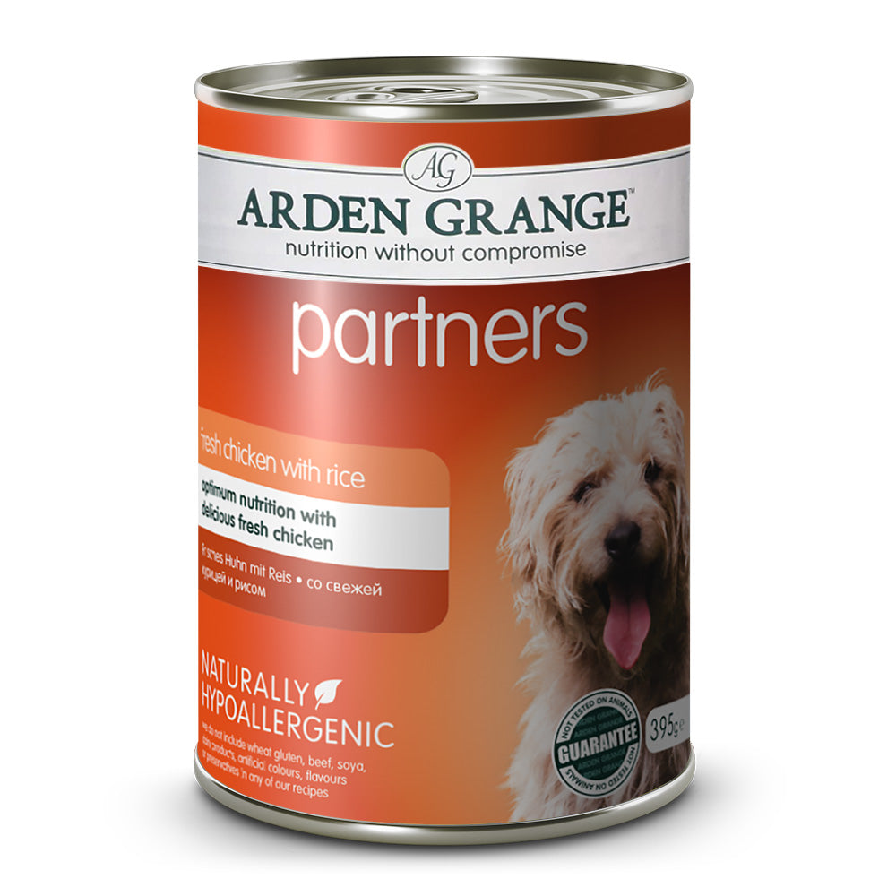 Arden Grange Dog - Chicken with Rice Tins 6x395g