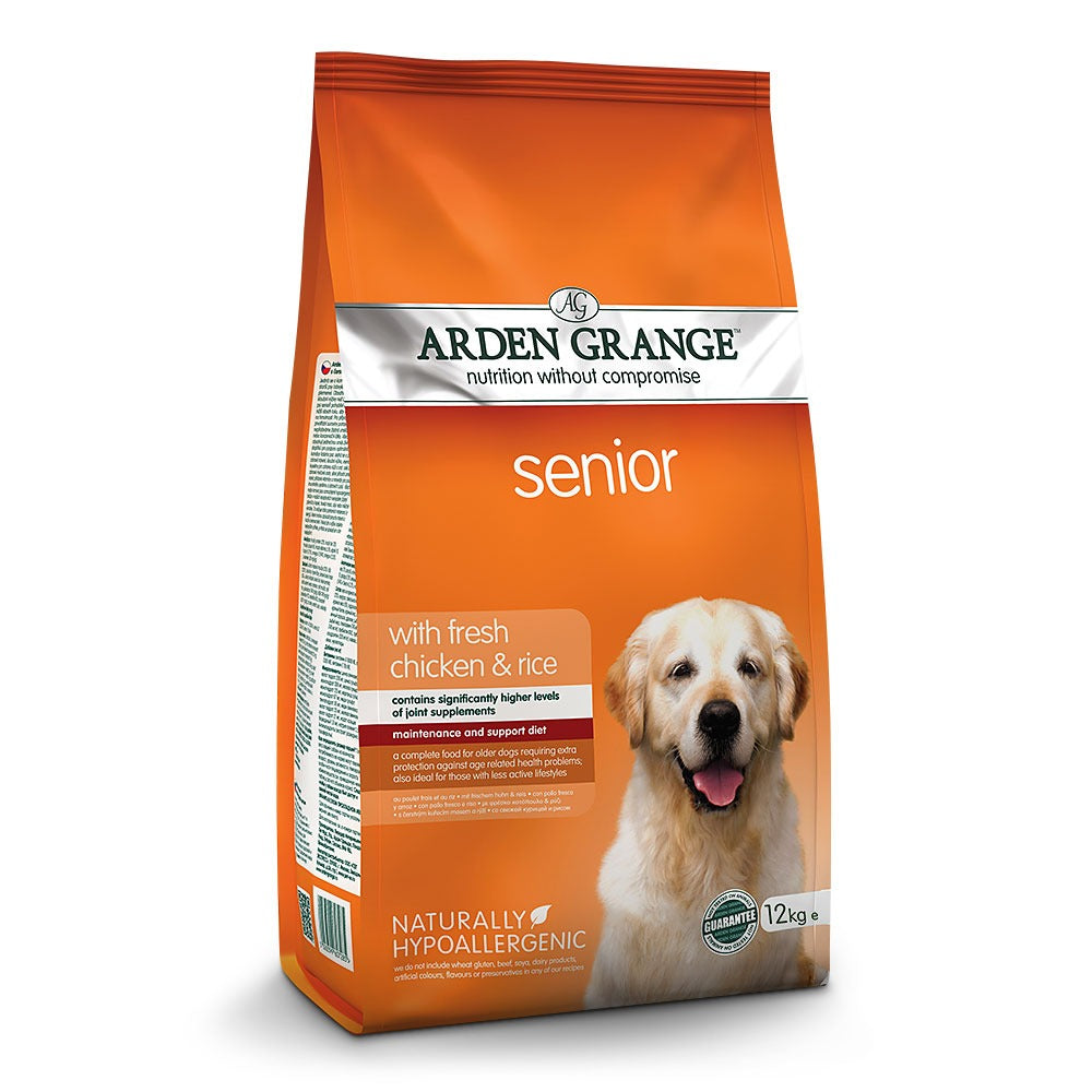 Arden Grange Dog - Senior Chicken & Rice 12kg