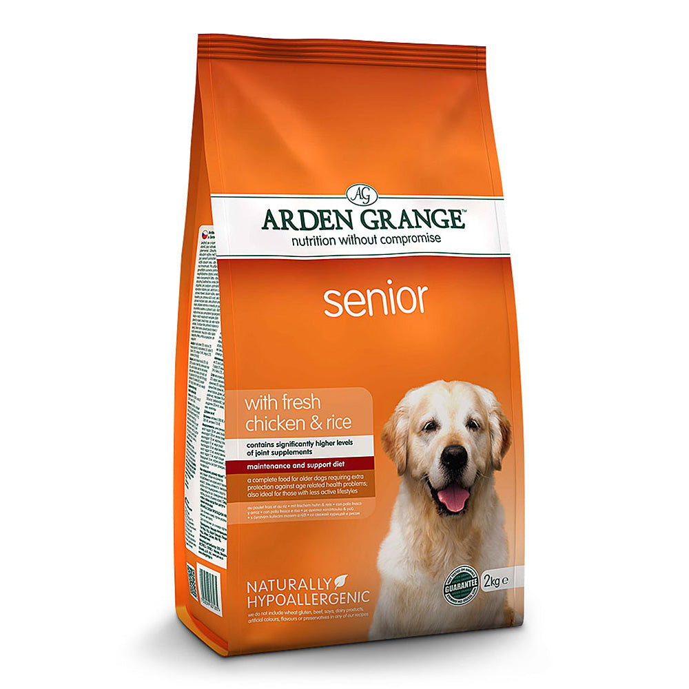 Arden Grange Dog - Senior Chicken & Rice 2kg