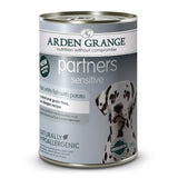 Arden Grange Dog - Sensitive Grain Free White Fish & Potato Tins 6x395g