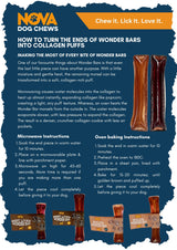 Nova Dog Chews Wonder Bar Bacon Large