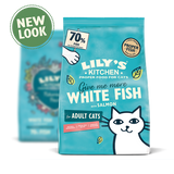 Lily's Kitchen Cat - White Fish with Salmon Dry Food 2kg