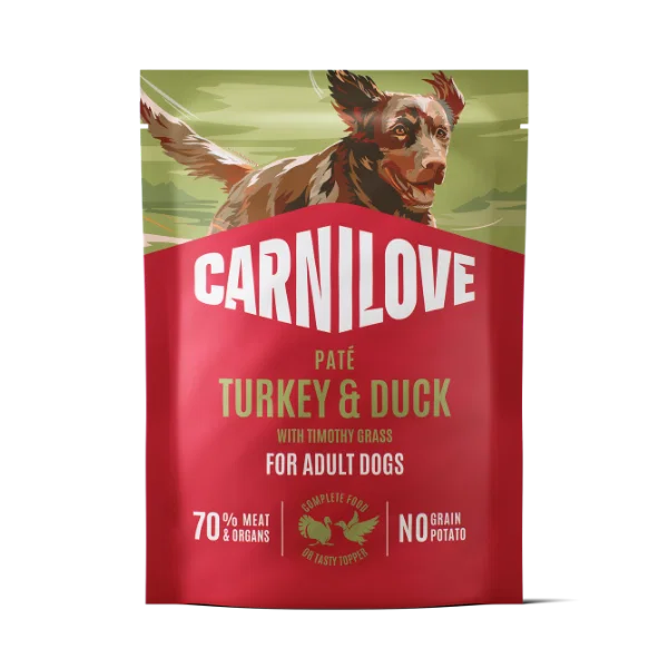Carnilove Dog - Pouch Turkey & Duck with Timothy Grass 300g