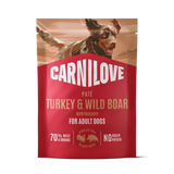 Carnilove Dog - Pouch Turkey & Wild Boar with Rosehips 300g