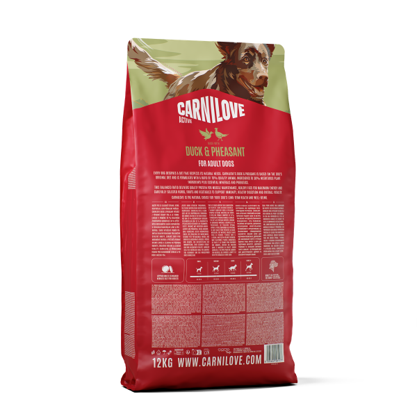 Carnilove Dog - Active Duck & Pheasant Adult 1.5kg