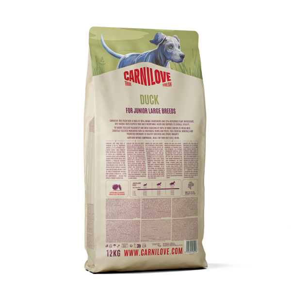 Carnilove Dog - True Fresh Duck Large Breed Junior 1.5kg