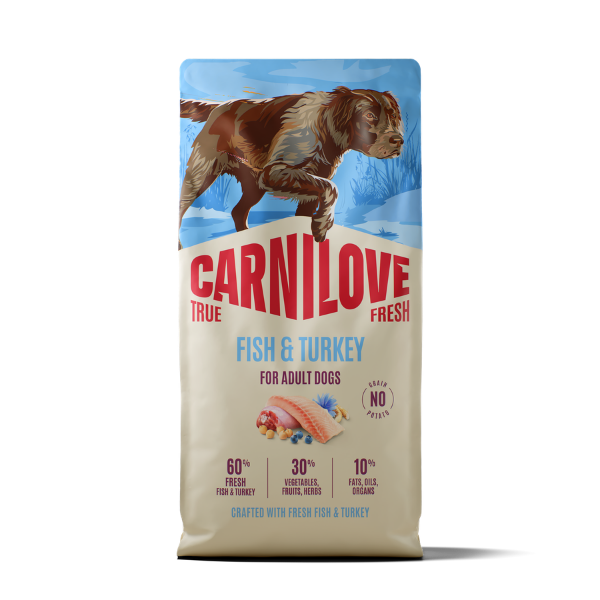 Carnilove Dog - True Fresh Fish & Turkey 12kg