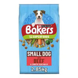 Bakers Small Dog Beef With Vegetables Dry Dog Food 2.85kg