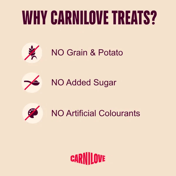 Carnilove Cat - Crunchy Salmon with Catnip Treats 50g